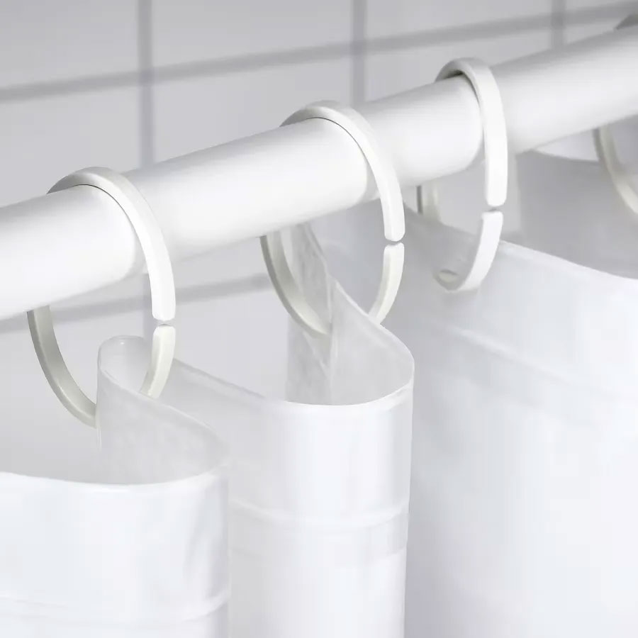 حلقه پرده حمام ایکیا مدل IKEA HASSJON 