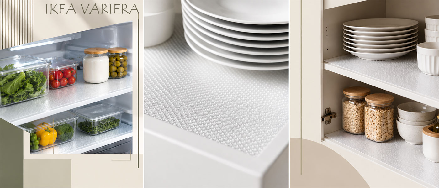 کفپوش کابینت ایکیا مدل IKEA VARIERA سایز 150 سانتی متر